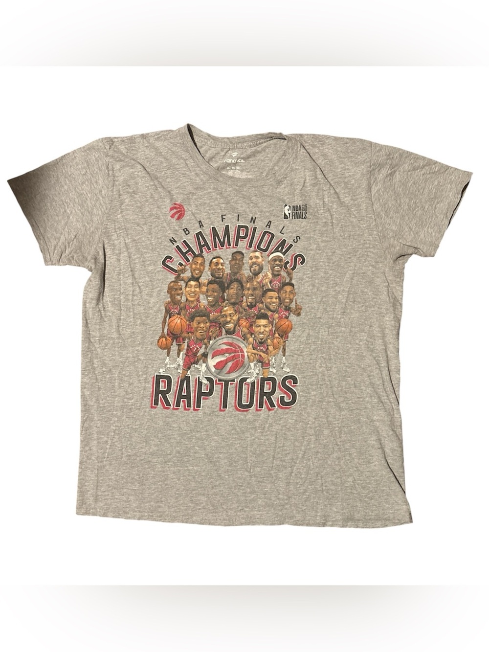 NBA Finals 2019 Raptors Shirt Size: XL